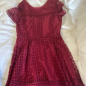 Cupcakes and Cashmere Dress, red, size 8